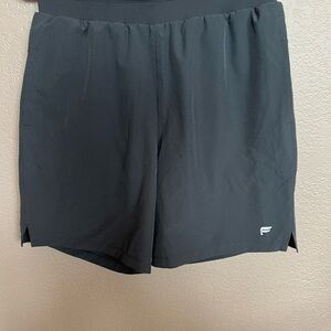 Fabletics Black/Charcoal Performance Shorts
